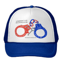 American Suffrage Mesh Hats