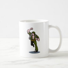 American world war two soldier coffee mug