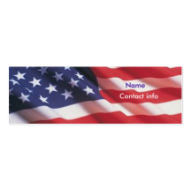 Americana Business Card Template