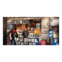Americana - Hot dogs & Funnel cakes Photo Card
