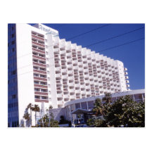 Americana Hotel Miami Beach Postcard