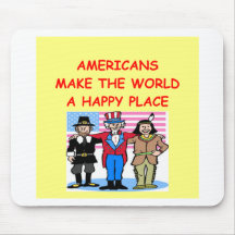 americans mouse mat