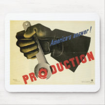 America's Answer! Production Mousepad