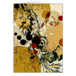 Among the Clouds - Abstract Greeting Card