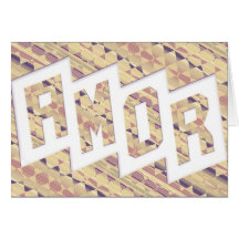 "Amor" card