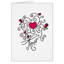 Amor Greeting Card