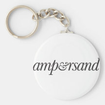 Ampersand Key Chain