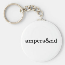 Ampersand Keychain
