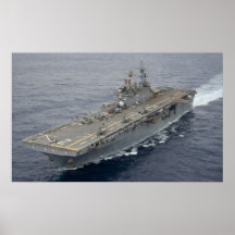 Amphibious Assault Ship USS Essex (LHD 2) Posters