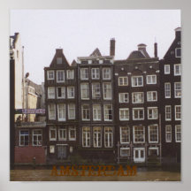 Amsterdam Canal Houses Posters