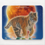 Amur Tiger Cub Wildlife Protection Mousemat Mouse Pads
