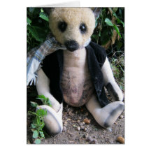 Amy Goodrich Collectables boy bear gift card (02)