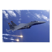 An Air Force F-15E Strike Eagle Photo Art