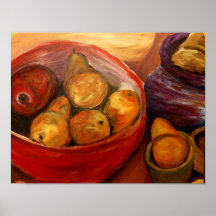 An Apple & Pears - Mark Patrick Print