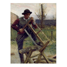 An Aragonese Woodcutter, 1876 Post Cards