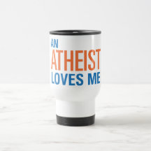 An Atheist Loves Me Coffee Mug