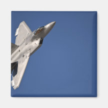 An F-22 Raptor aircraft Refrigerator Magnet