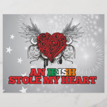 An Irish Stole my Heart Flyers
