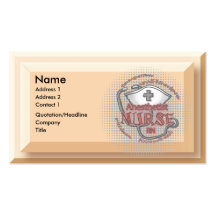 Anaesthetist Nurse Axiom Business Cards