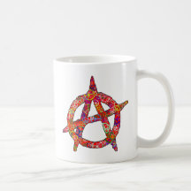 Anarchy Peace Plain Mug