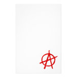 Anarchy Personalized Stationery