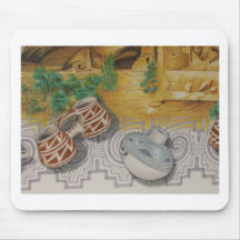 Anasazi Pottery of Native Americans Mouse Pad