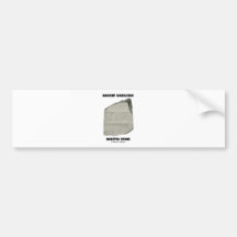 Ancient Babelfish Rosetta Stone (Communication) Bumper Stickers