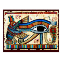 Ancient Egyptian EYE OF HORUS Wadjet Postcard
