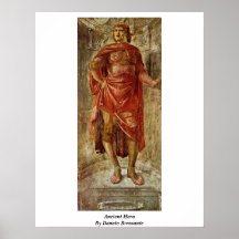 Ancient Hero By Donato Bramante Posters