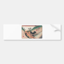 Ancient Japan. Bumper Sticker
