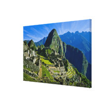 Ancient Machu Picchu, last refuge of the 2 Gallery Wrapped Canvas
