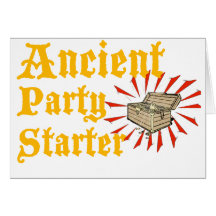 Ancient Party Starter Pirates Treasure Chest Humou Cards