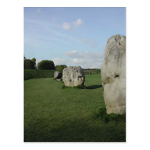 Ancient Stone Circle. Avebury, Wiltshire, England. Post Cards