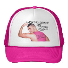 Andrew Liscio 25th Birthday Edition Trucker -Pink Mesh Hat