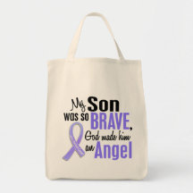Angel 1 Son Stomach Cancer Bags