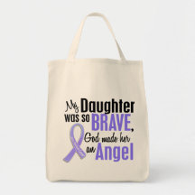 Angel 2 Daughter Stomach Cancer Bags