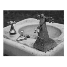 Angel and Sink Postcard