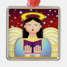 Angel caroler ornaments