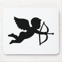 Angel cupid love mousepad