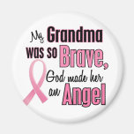 Angel GRANDMA Breast Cancer T-Shirts & Apparel Magnets