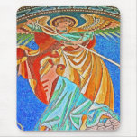 Angel Michael, Kaiser Wilhelm Church,Berlin(Sat) Mousepad