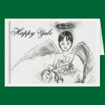 Angel Noah Taylor, Happy Yule cards
