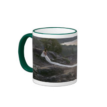 Angel on Morning Watch Mugs