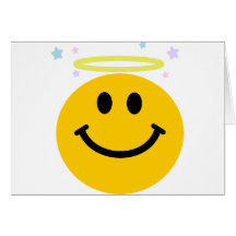 Angel Smiley Greeting Cards