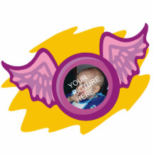 Angel wing frame for girls photo cut outs