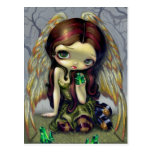 "Angel with Emeralds" Postcard