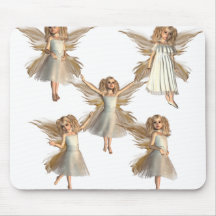 Angelic Angels Mouse Pad