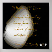Angelic Whispers Of Love, Poster- Customise