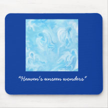 Angels Meeting Mouse Pads
