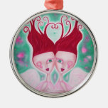 Angels of Love Christmas Tree Ornaments